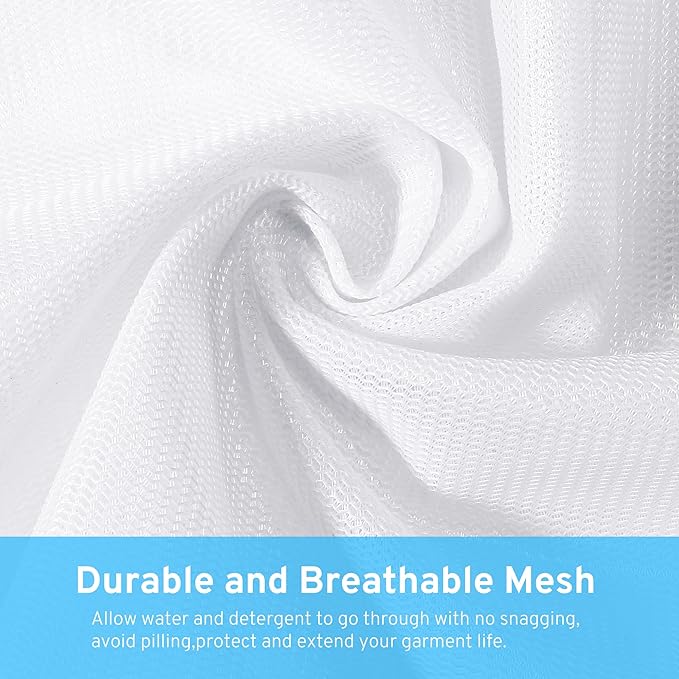 3 Pcs Mesh Laundry Bags Set for Delicates - Image 3