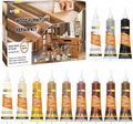 Wood Furniture Repair Kit, 12 Colors Wood Repair Kit, Wood Touch up Fillers by HUPEYNA