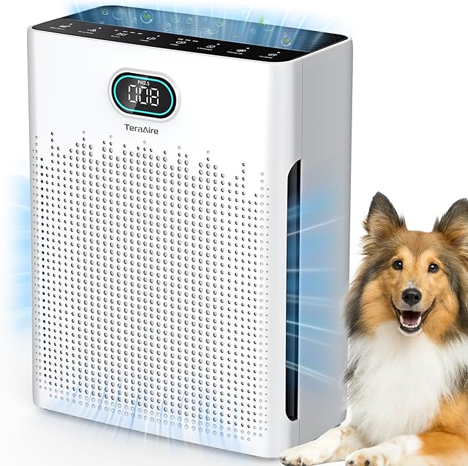 Air Purifiers for Home, PM 2.5 Air Quality Monitor Cover Up to 2200 Ft² by Unknown