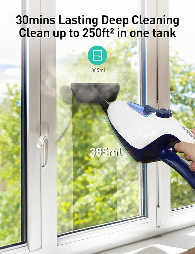 12-in-1 Steam Mop, Fast 15-Sec Heat-Up, 1500W Detachable Handheld Steam Cleaner - Image 5
