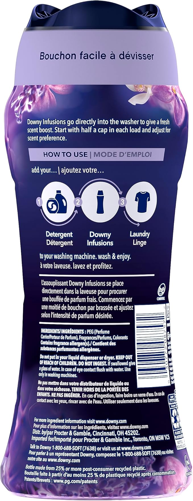 Downy Infusions In-Wash Laundry Scent Booster Beads, Soothing Lavender and - Image 2