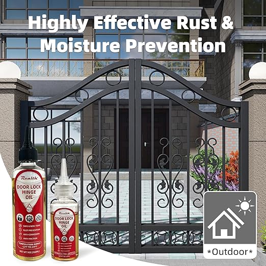 Realth Door Hinge Lubricant -Garage Door Lubricant Oil Great - Image 5