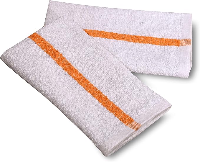 120 PC New Cotton Blend White Restaurant Bar Mops Kitchen Towels, 32 Oz - Image 2