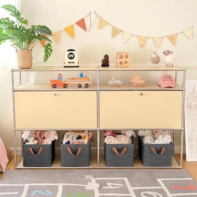 GRANNY SAYS Storage Baskets for Shelves, Closet Organizer Bins, Clothes Storage - Image 2