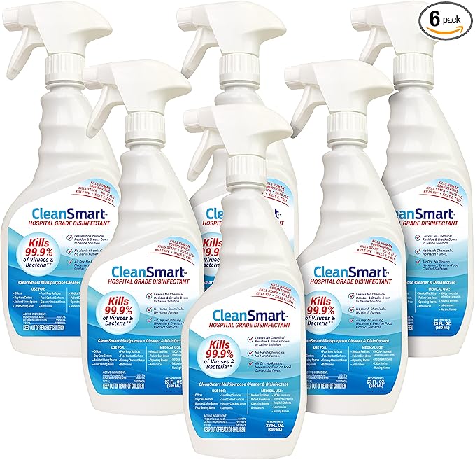 CleanSmart Hospital Grade Disinfectant, Kills 99.9% of Viruses and Bacteria by CleanSmart%E2%84%A2
