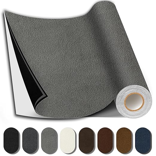 Suede Repair Patch, 17X79 Inch Fabric Large Repair Tape, Self-Adhesive Patches by SHAGOOM
