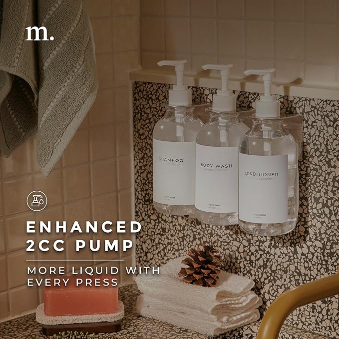 MaisoNovo Shampoo and Conditioner Dispenser - Image 8