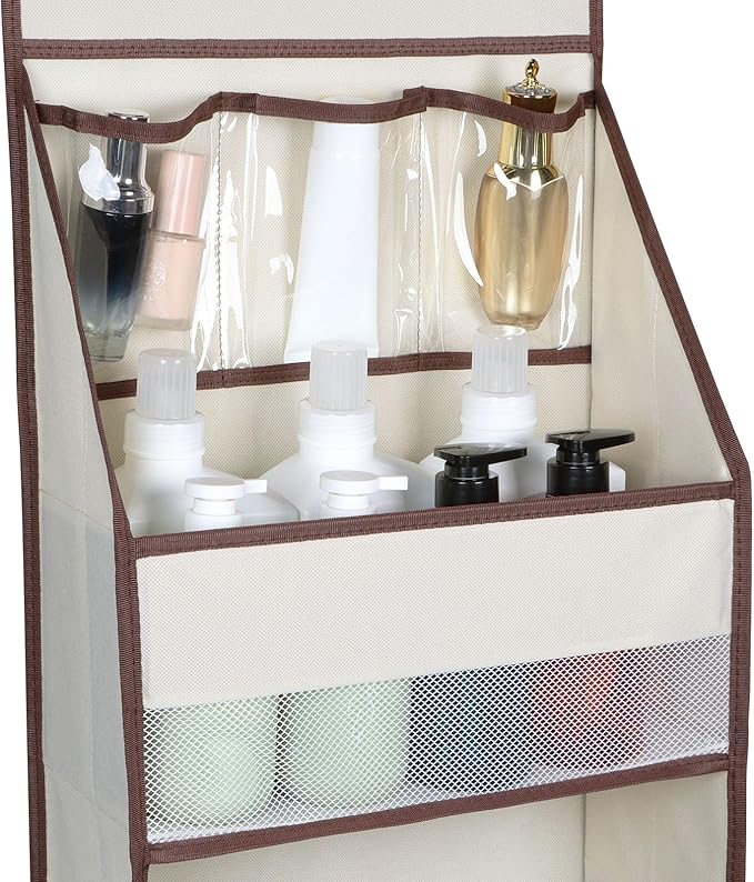 Univivi 5-Shelf Fabric Door Storage Over Door Hanging Organizer - Image 4
