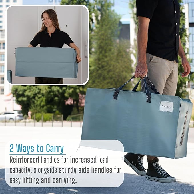 VENO 4 Pack Moving and Storage Bags, Heavy Duty, Alternative to Moving Boxes - Image 6