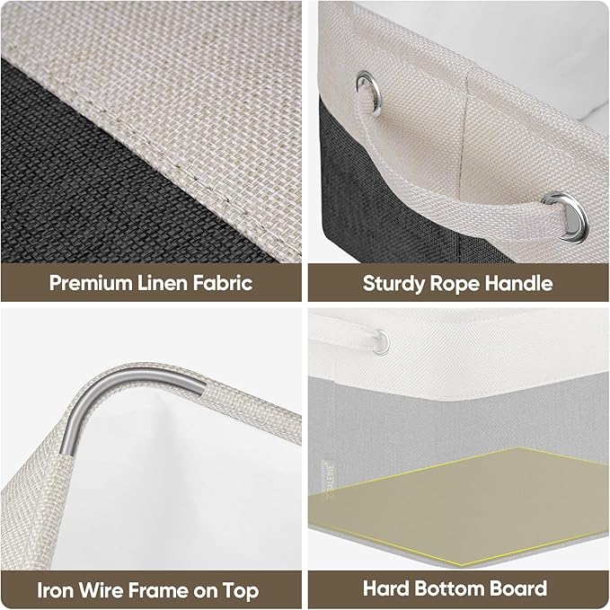 BALEINE 1 Pack Fabric Storage Bins - Image 9