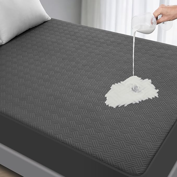 Waterproof Mattress Protector California King Size by GOPOONY