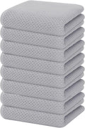 Homaxy 100% Cotton Waffle Weave Kitchen Dish Towels, Ultra Soft Absorbent Quick by Homaxy