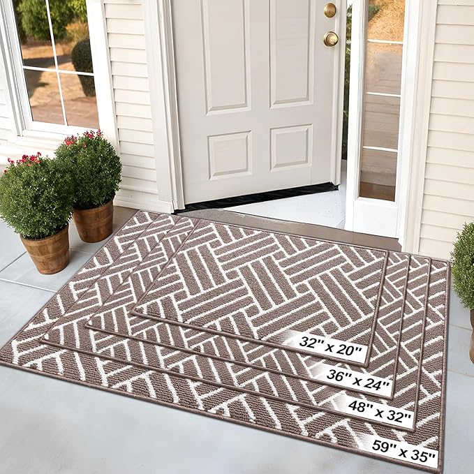 OLANLY Runner Indoor Door Mat, 59x23 Inch, Dirt Resistant and Absorbent - Image 8