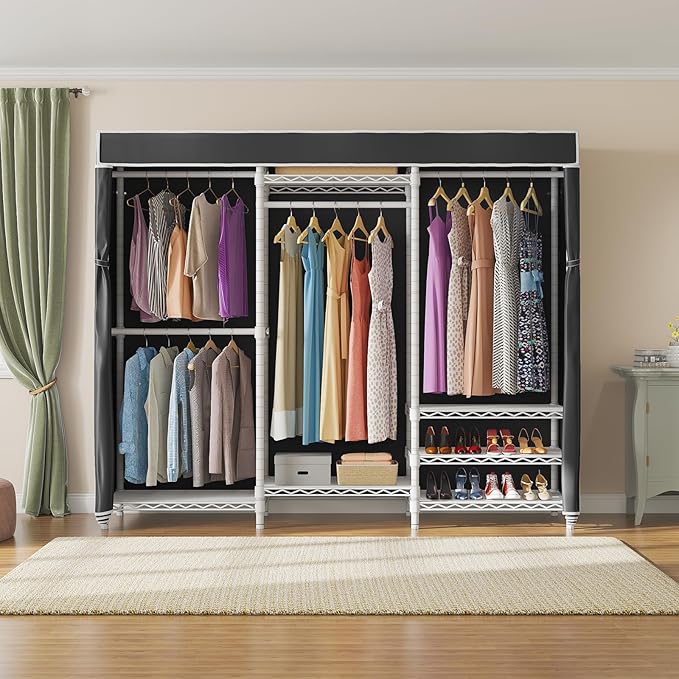 VIPEK V5C Bedroom Armoires Portable Clothes Closet Rack, Adjustable Custom - Image 8