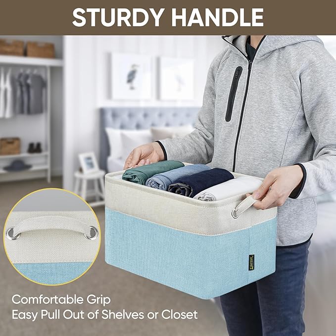 BALEINE 1 Pack Fabric Storage Bins - Image 8
