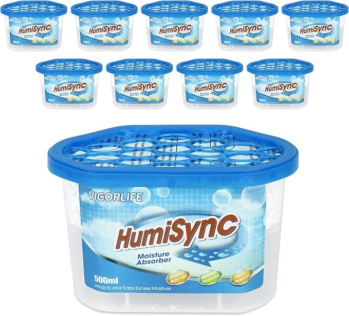 Moisture Absorbers 10 Pack, Portable Humidity Absorber Boxes by Unknown
