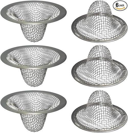 1.0" Bathroom Sink Drain Strainers, Mop Pool, RV Sink, Stainless Steel Drain by Seatery