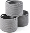 Small Storage Baskets for Organizing, Organizer Baskets for Shelves, Small by ICERZCZ