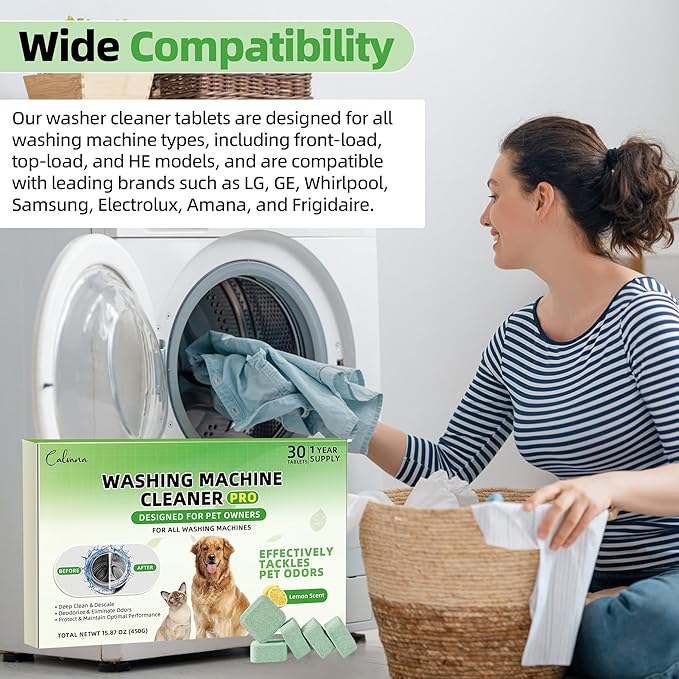 Washing Machine Cleaning Tablets, Formulated - Image 7