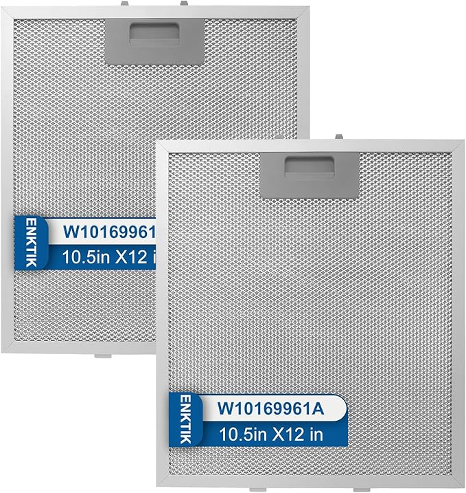 Range Hood Filter Replacement 12" x 10.5"W10169961A by Unknown