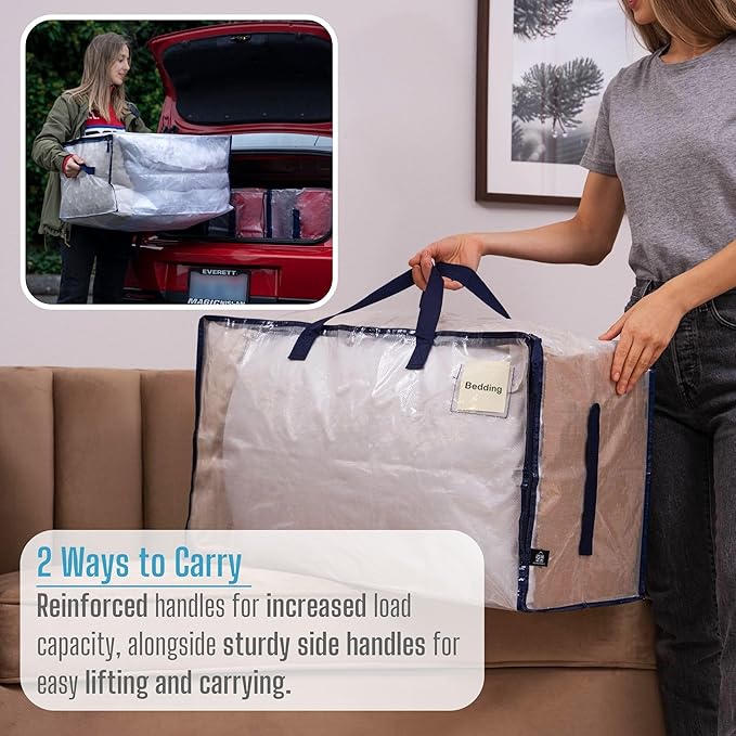 VENO 10 Pack Moving and Storage Bags, Heavy Duty, Alternative to Moving Boxes - Image 6