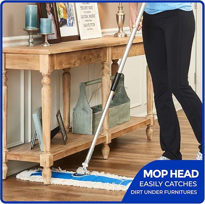 Nine Forty 48" Premium Cotton Dust Mop Kit - Image 3