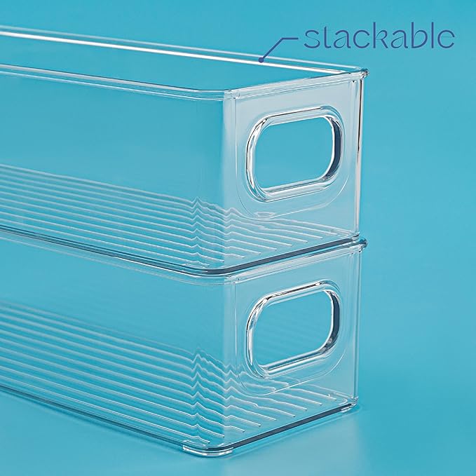 Plastic Food Storage Clear Container Bin - Image 4