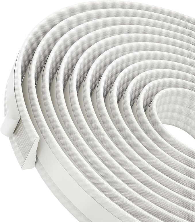 QDiShi 118" Wedge-Shape Weather Stripping Door Seal Weatherproof Foam Seals - Image 3