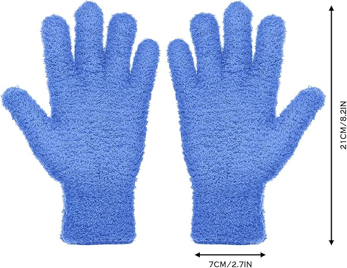 Patelai Microfiber Gloves for Plants Dusting Cleaning Glove Mittens - Image 6