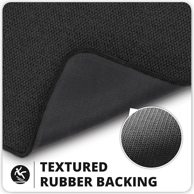 Bath Mat, Ultra Thin Bathroom Runner Rugs, Large Bath Mats - Image 4