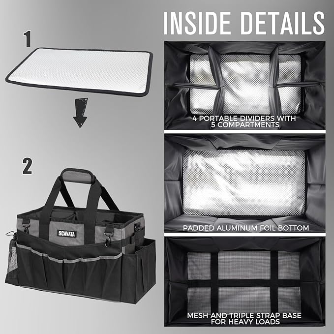 Wearable Cleaning Caddy Bag, Cleaning Caddy Supplies Organizer - Image 4