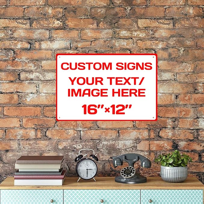Customised Christmas Decoration Signs, Aluminum Weatherproof Metal Sign - Image 6
