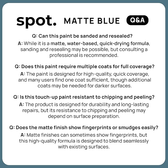 spot. Touch-Up Paint | Matte Finish - Image 7