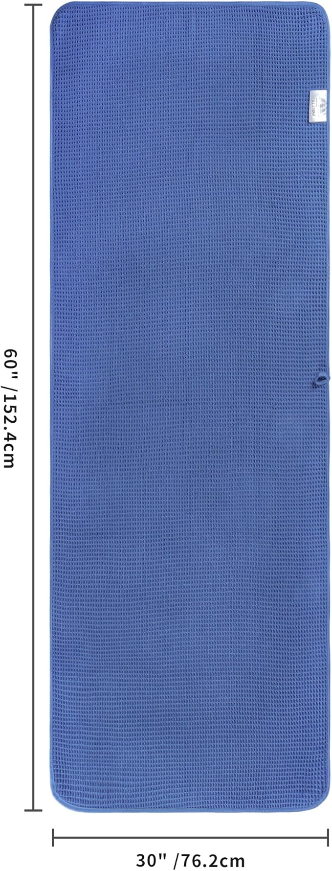 POLYTE Microfiber Oversize Quick Dry Lint Free Bath Towel, 60 x 30 in, 4 Pack - Image 4