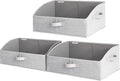StorageWorks Closet Storage Bins, Trapezoid Organizer Box by StorageWorks