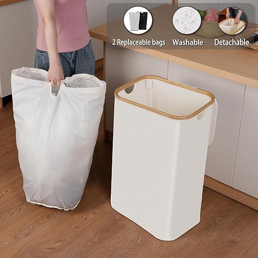 29 Gallons Recycling Bins for Kitchen, Indoor Recycle Bins - Image 5