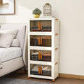 4 Tier Stackable Plastic Storage Bins by Unknown