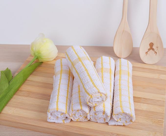 AMOUR INFINI Kitchen Dish Cloths Set of 8 - Image 5