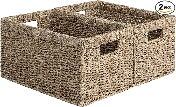 StorageWorks Wicker Storage Basket by StorageWorks