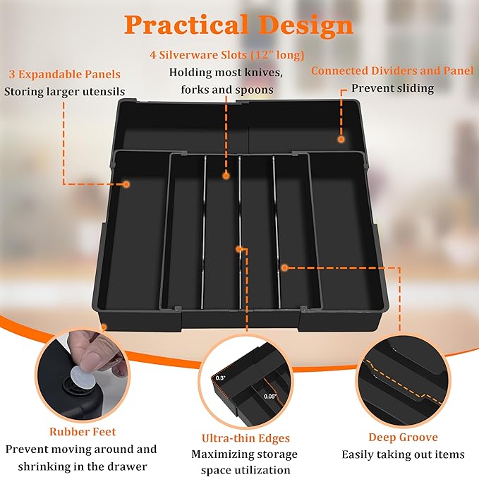 Expandable Large Silverware Organizer - Image 7
