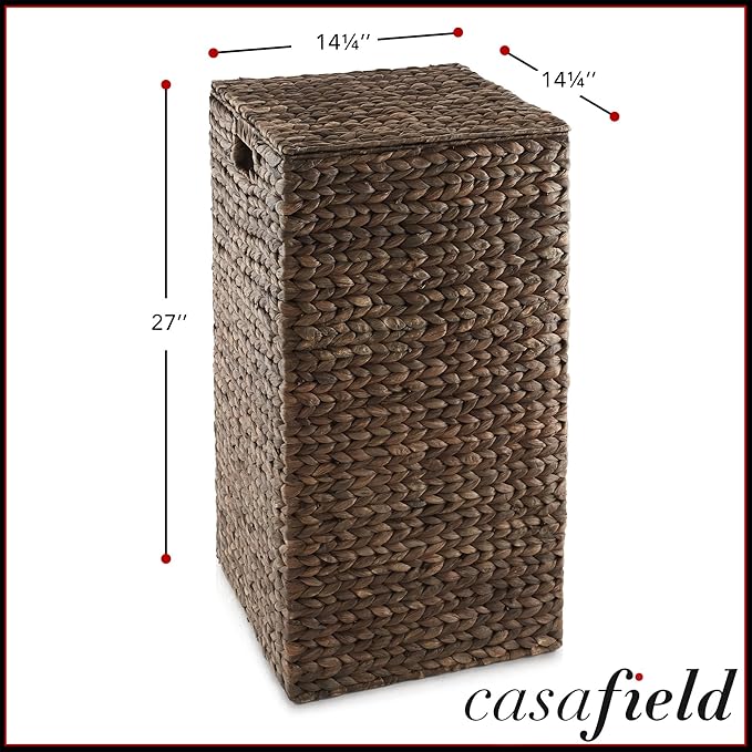 Casafield Laundry Hamper with Lid and Removable Liner Bag - Image 7
