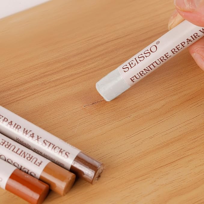 SEISSO Furniture Repair Crayon, Scratch Repair Wax, Furniture Marking Repair - Image 4