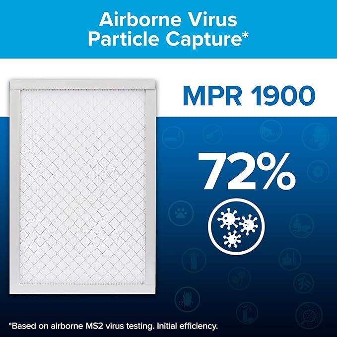 Filtrete 12x12x1 AC Furnace Air Filter, MERV 13, MPR 1900, Premium Allergen - Image 10
