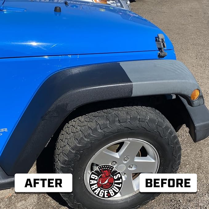 garage bulls Car Plastic Restorer & Hydrophobic Trim Ceramic Coating Kit Car - Image 5