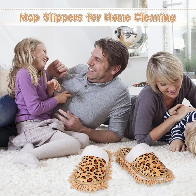Microfiber Mop Slippers House Floor Dusting Slippers - Image 3