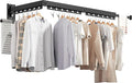 Wall Mounted Clothes Hanger, Aluminum Clothes Drying Rack, Space Saver by ZdwCyl