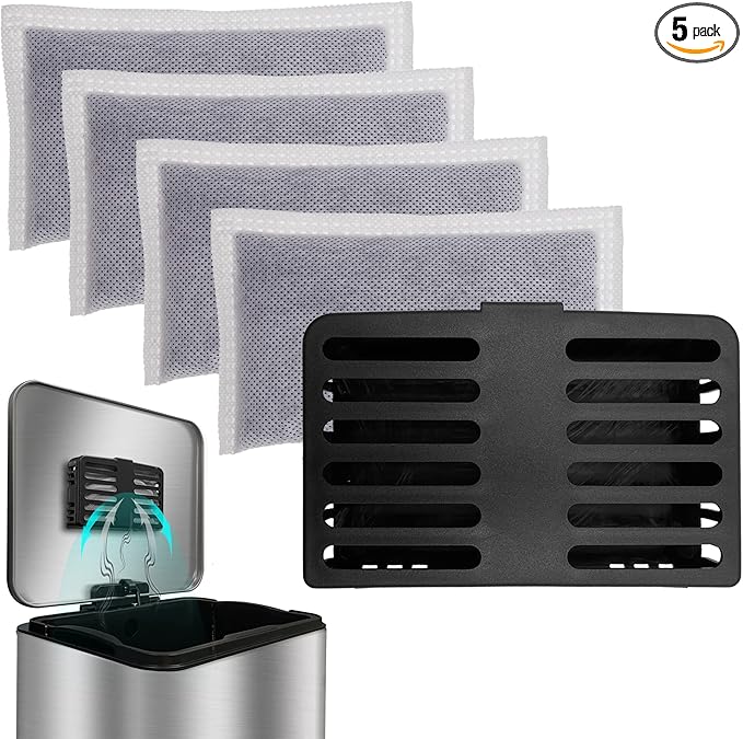 Activated Charcoal Odor Absorbing Filter Refill Deodorizer Compatible by Home