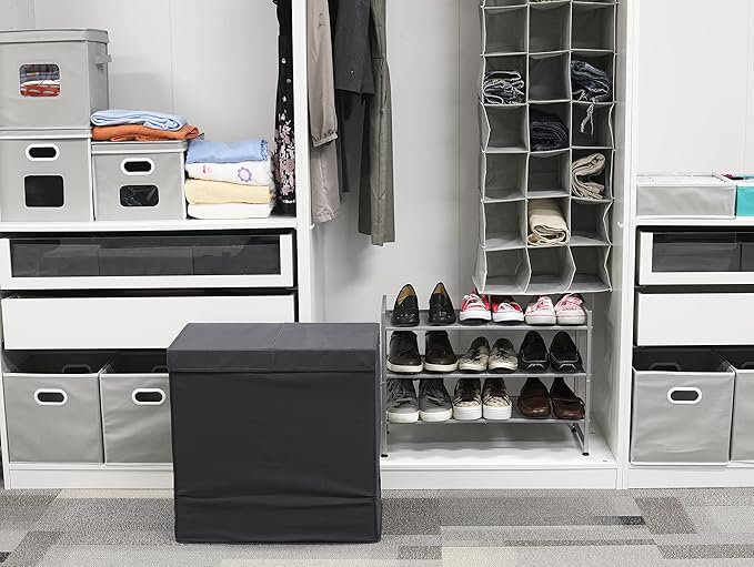 Simple Houseware Double Laundry Hamper - Image 7