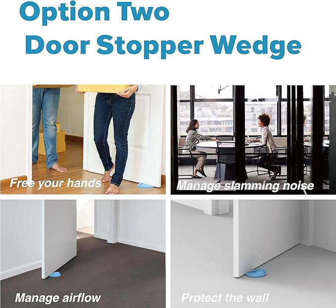 Door Pinch Guard and Stopper, Durable Silicone Finger Pinch Guard, Prevents - Image 3