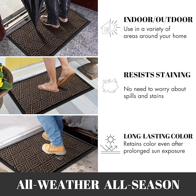 Yimobra Front Door Mat Outside Entrance 72 x 24, Waterproof and Washable - Image 6